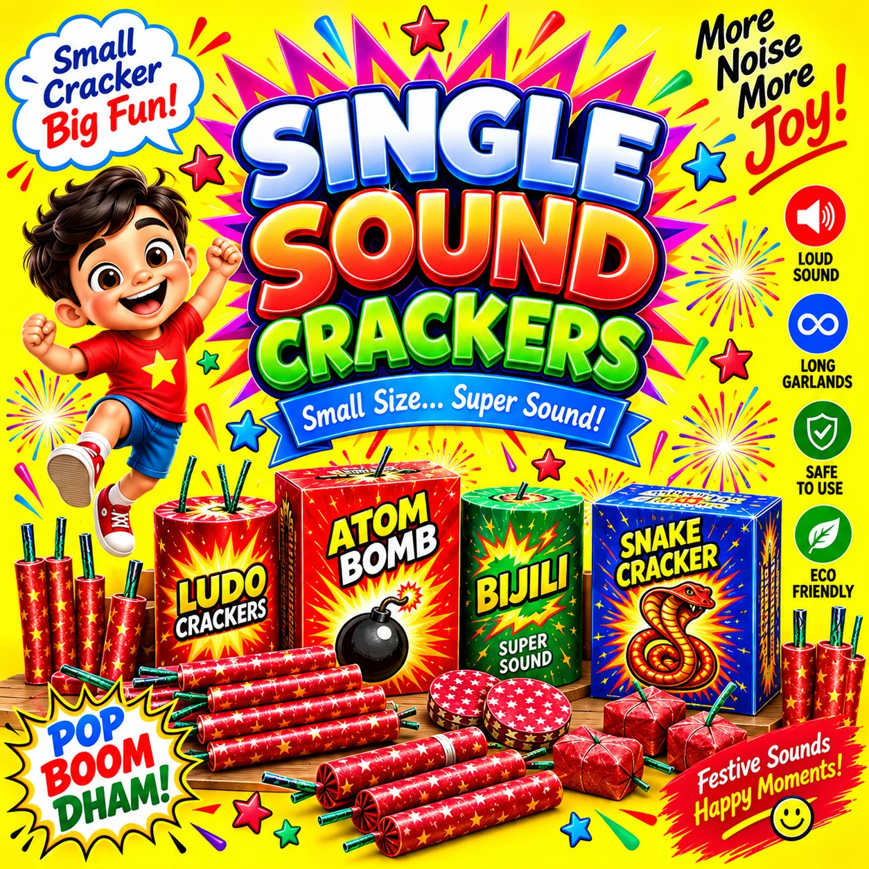 SINGLE SOUND CRACKERS